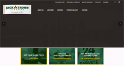 Desktop Screenshot of jackbrowncleaners.com